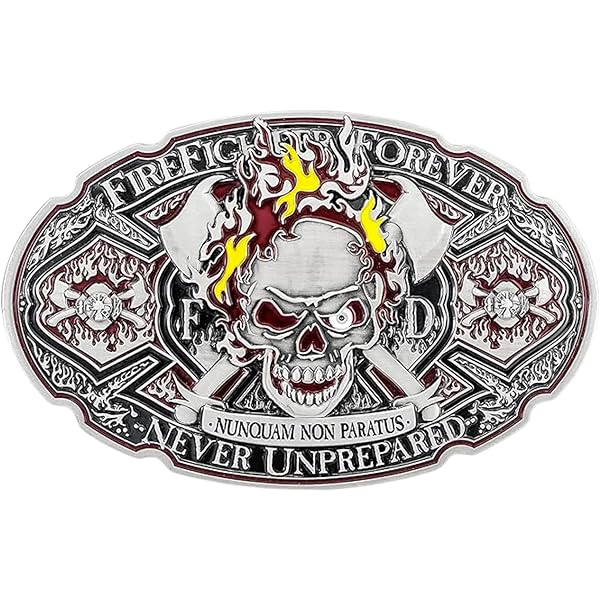 Amazon.com: Armor Coin & Emblem - Firefighter Belt Buckle