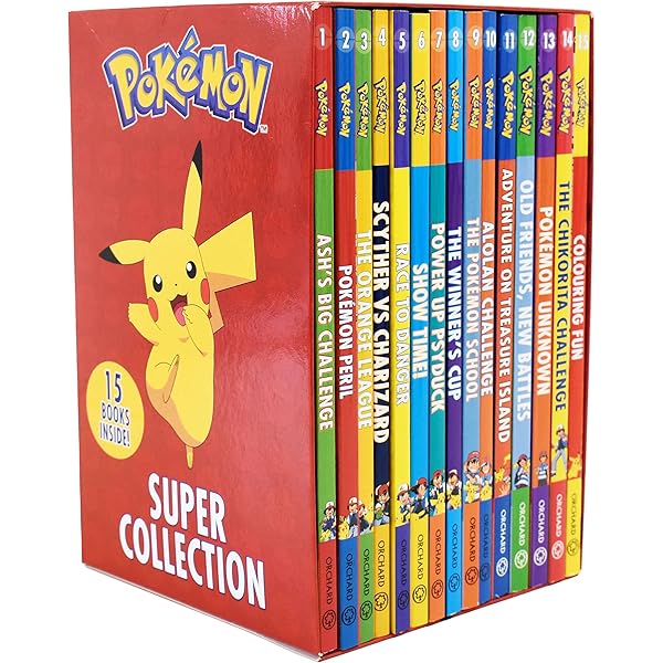 ポケモン アーリーリーダーコレクション 8冊セット Orchard Books Pokemon Adventure Collection - 8 Book Box Set