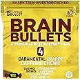 80mg Caffeine & 160mg L-Theanine Focus Enhancing Energy Chews (4 Servings) – Neuroscience Backed Nootropic Stack, Mental Acuity & Cognitive Support | Caramel Frappe Flavor Brain Bullet