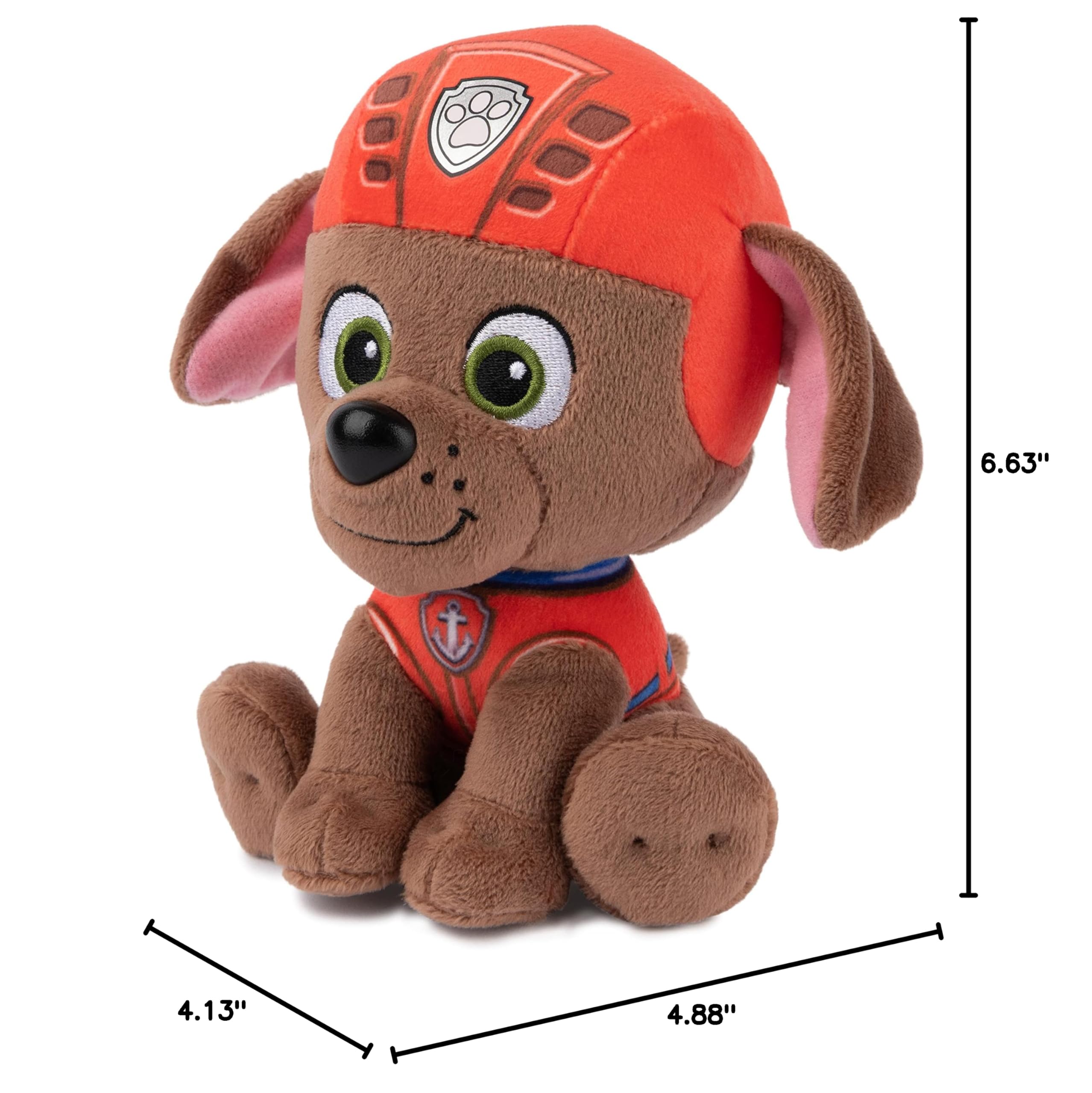 GUND Official PAW Patrol Zuma in Signature Water Rescue Uniform Plush Toy, Stuffed Animal for Ages 1 and Up, 6