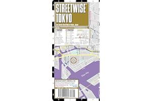 Streetwise Tokyo Map - Laminated City Center Street Map of Tokyo, Japan (Michelin Streetwise Maps)