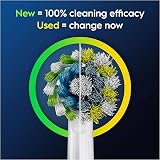 Oral-B Pro Cross Action Replacement Head Pack 12 X-Shape Bristles White view 5