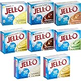 Jell-O Sugar Free Instant Pudding Variety Pack - 8