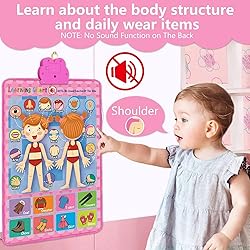 Electronic Interactive Double-Sided Alphabet Wall