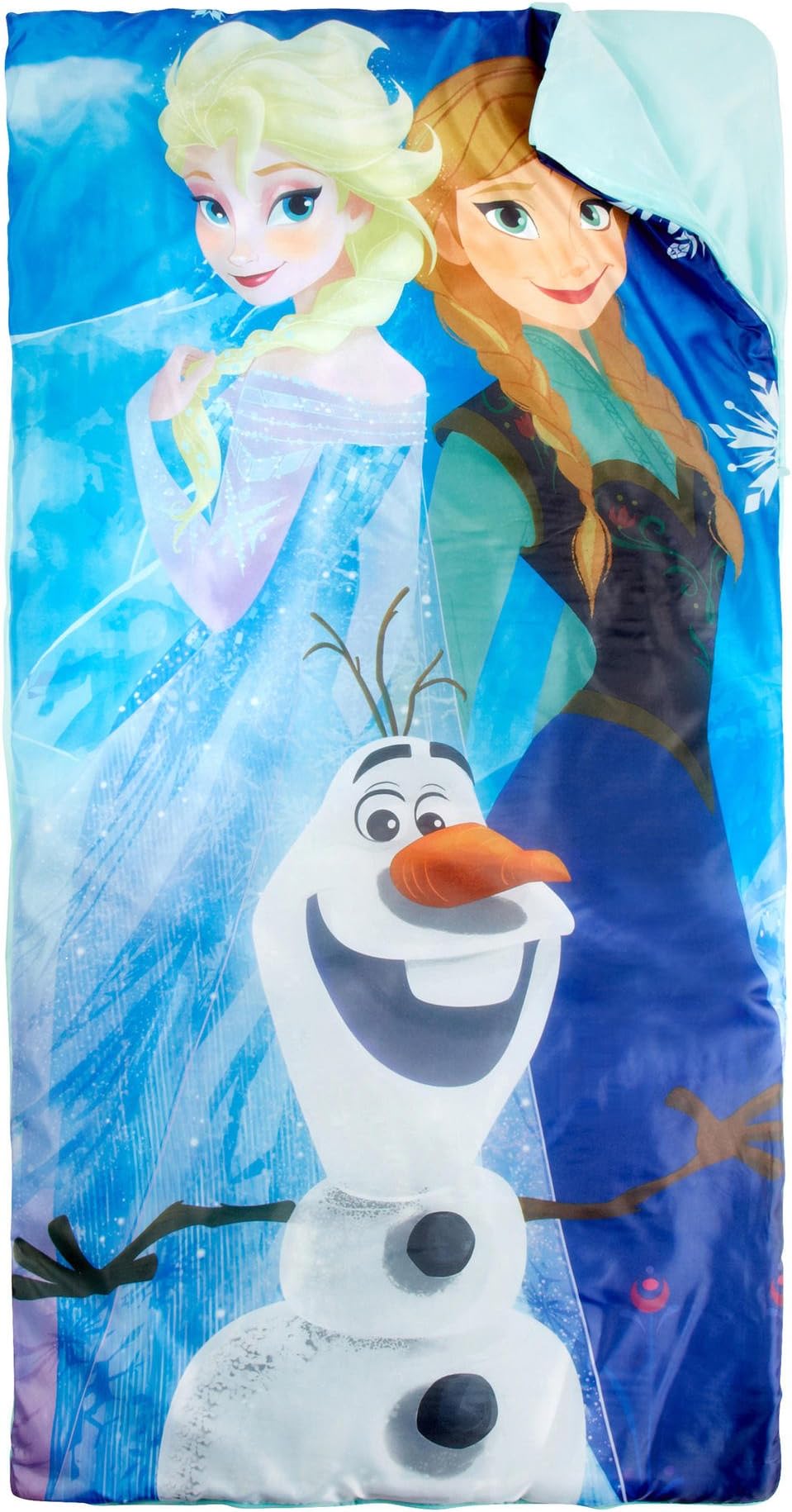 Disney Frozen Elsa Anna and Olaf Sleeping Bag and Sling Set