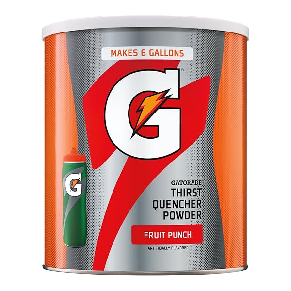 GATORADE THIRST QUENCHER, FRUIT PUNCH, 51 OUNCE POWDER