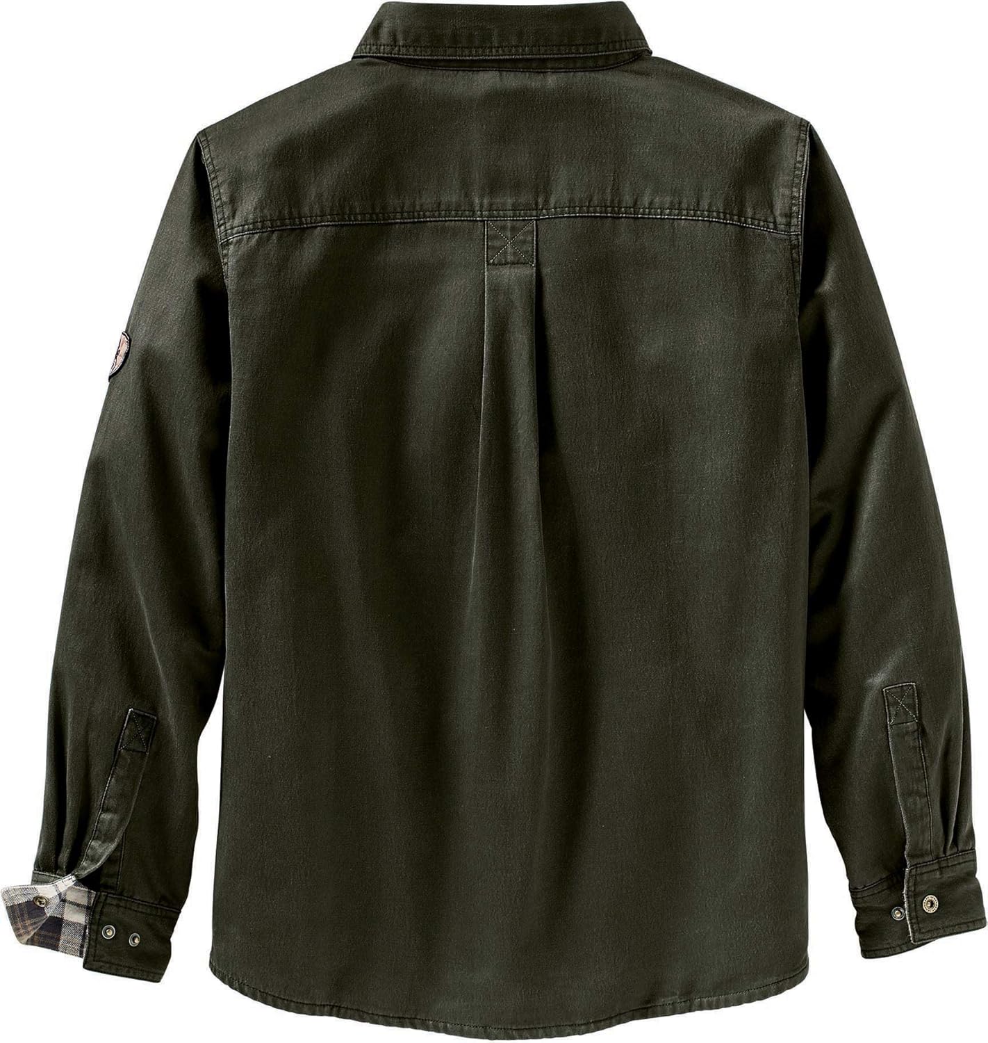 Legendary Whitetails Men's Journeyman Flannel Lined Rugged Shirt Jacket: Clothing