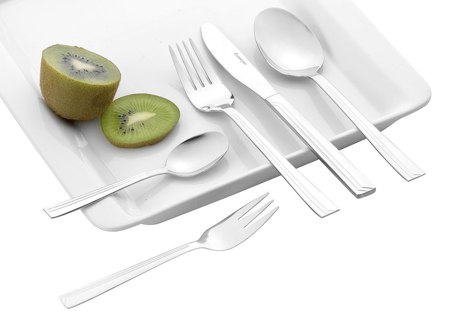 Esmeyer Sabine - Cubertería, 60 piezas, color plateado brillante: Amazon.es: Hogar