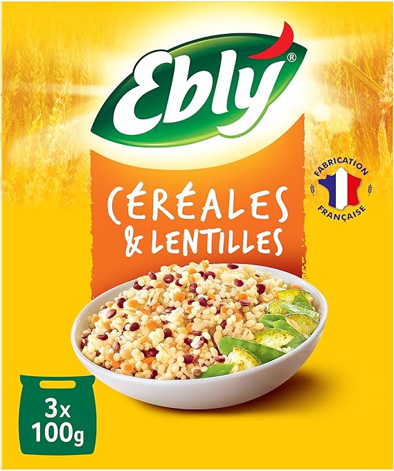 Ebly Cereales Lentilles Couscous Ble Lentilles Corail Blondes