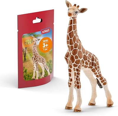 Schleich Wild Life 14751 Giraffe Calf Figure Authentic Detailed Toy