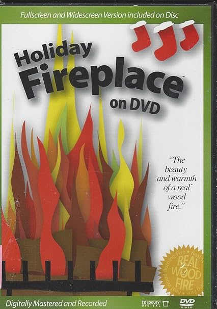 Amazon.com: Holiday Fireplace: this Holiday FIREPLACE DVD Gives you the