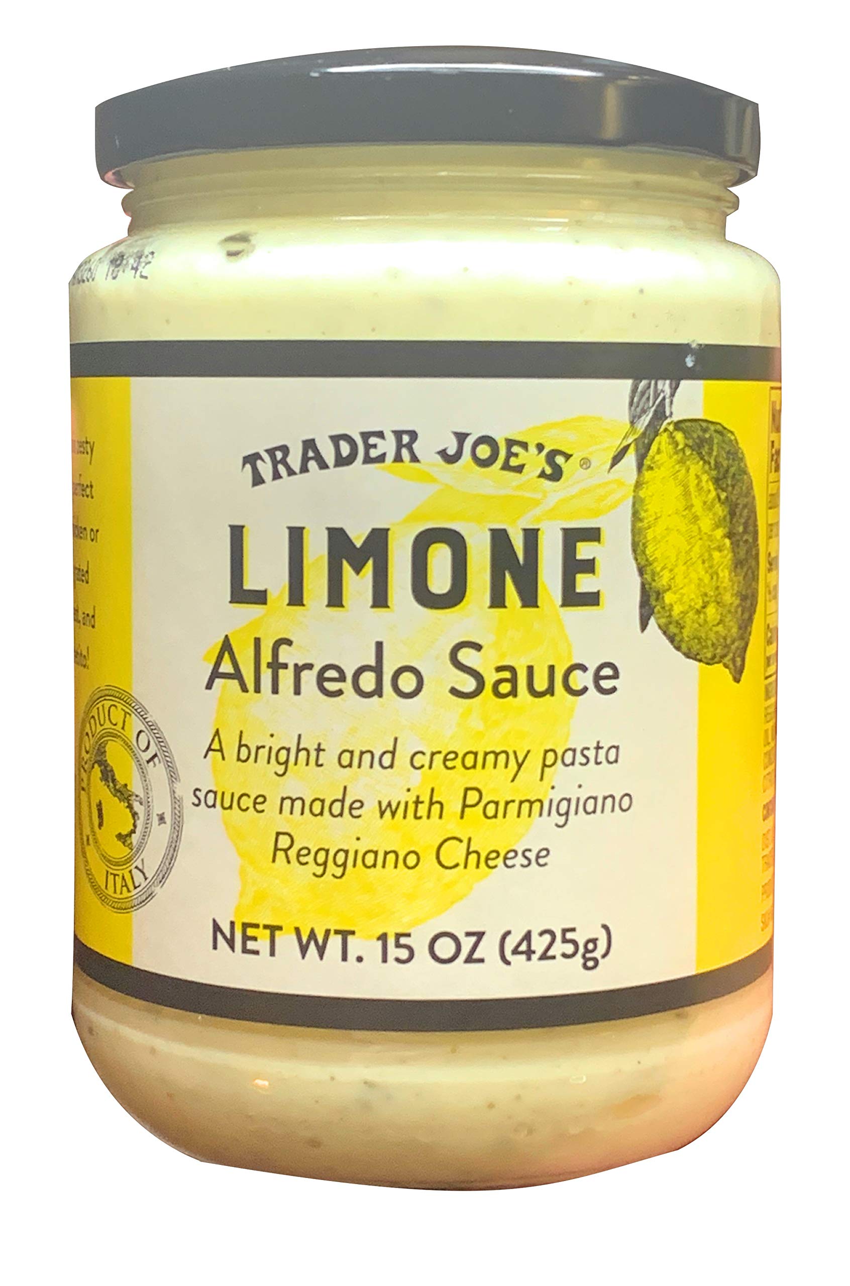 Trader Joe’s Limone Alfredo Sauce, 15 ounces