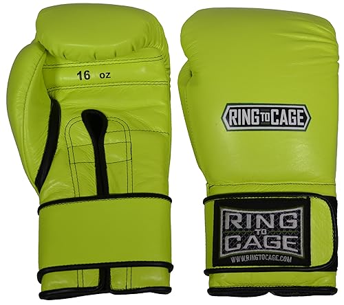 Japanese-Style Training Boxing Gloves Hook&Loop or Lace Up