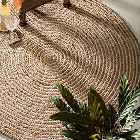 The Indian Arts Fair Trade Rund Jute Und Baumwolle 100