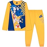 Sonic The Hedgehog Shadow Boys Pajama Set, Cozy Loungewear, Soft PJs Sleepwear - Gaming Gifts for Boys
