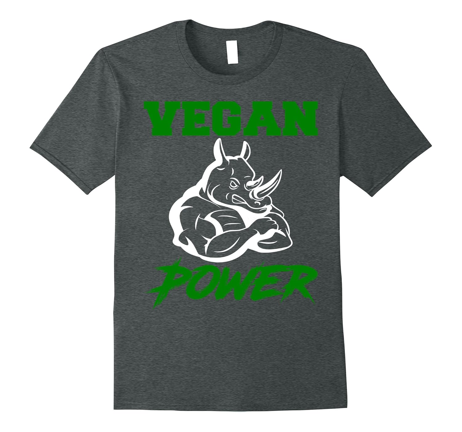 Vegan Power Workout T-Shirt-anz