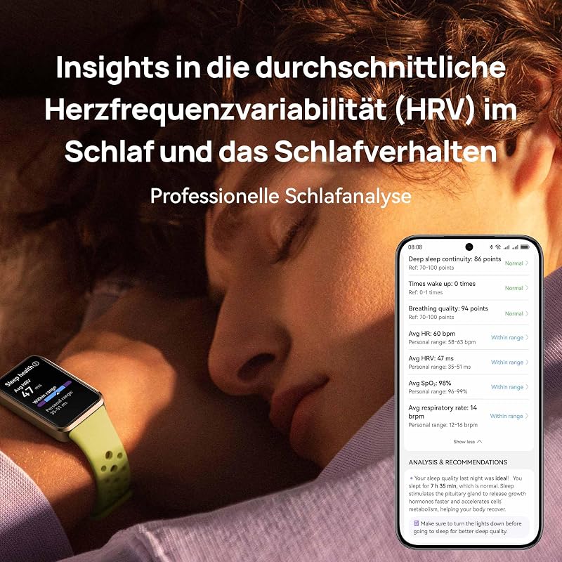 Band 10 Smartwatch, Fitness-Tracker, Schwarz