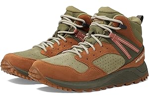 Merrell Women's Wildwood Mid Leather Waterproof Hiking Boots
