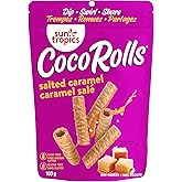 SUN TROPICS INC. Coco Roll Salted Caramel, 100 Grams