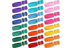 Yuxung Neon Sweatbands Set Include Athletic Headband Tennis Gymnastics Wristbands International Countries Sports Games Competitions for Men Women Party Supplies