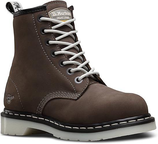 dr marten steel toe cap work boots