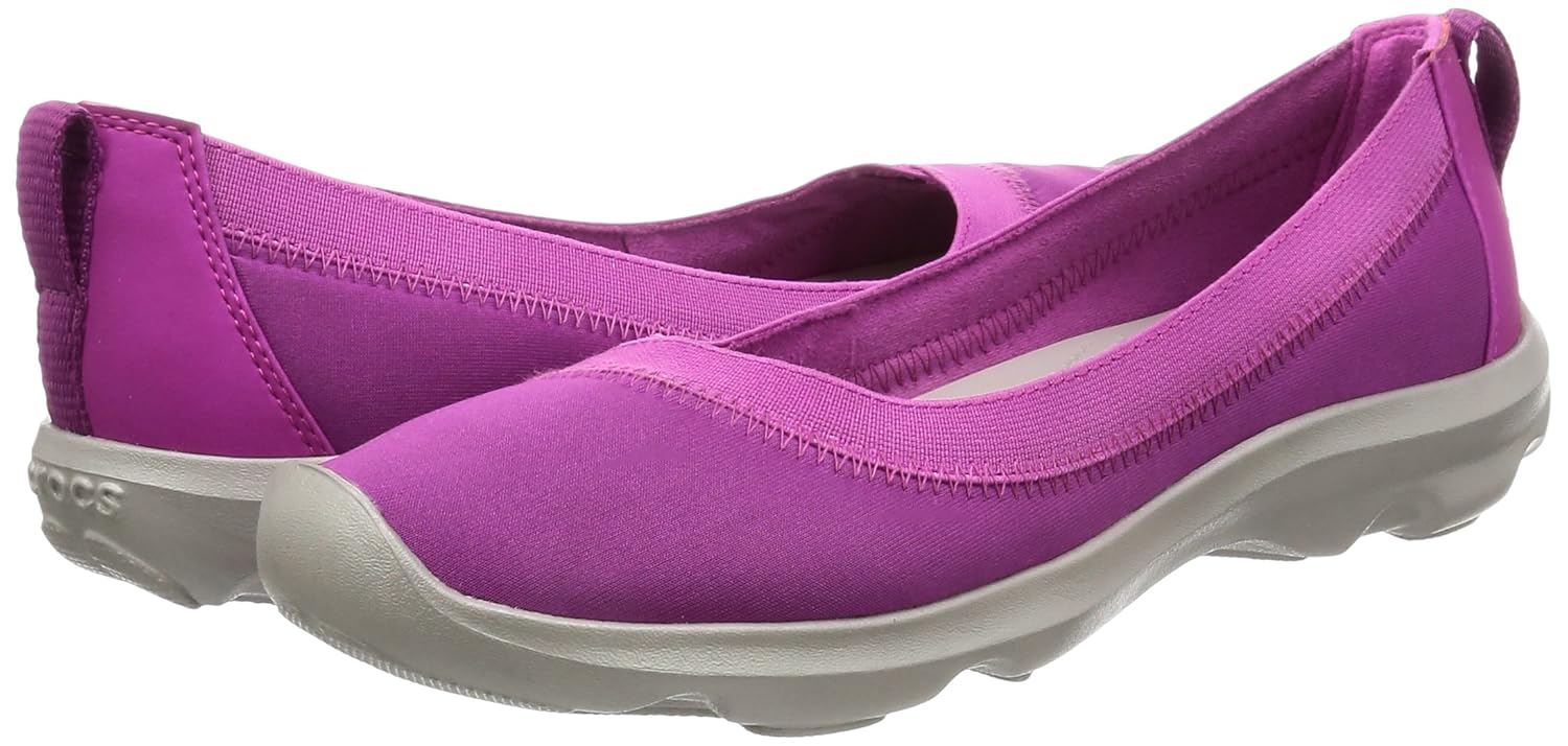 crocs women's busy day stretch ballet flat