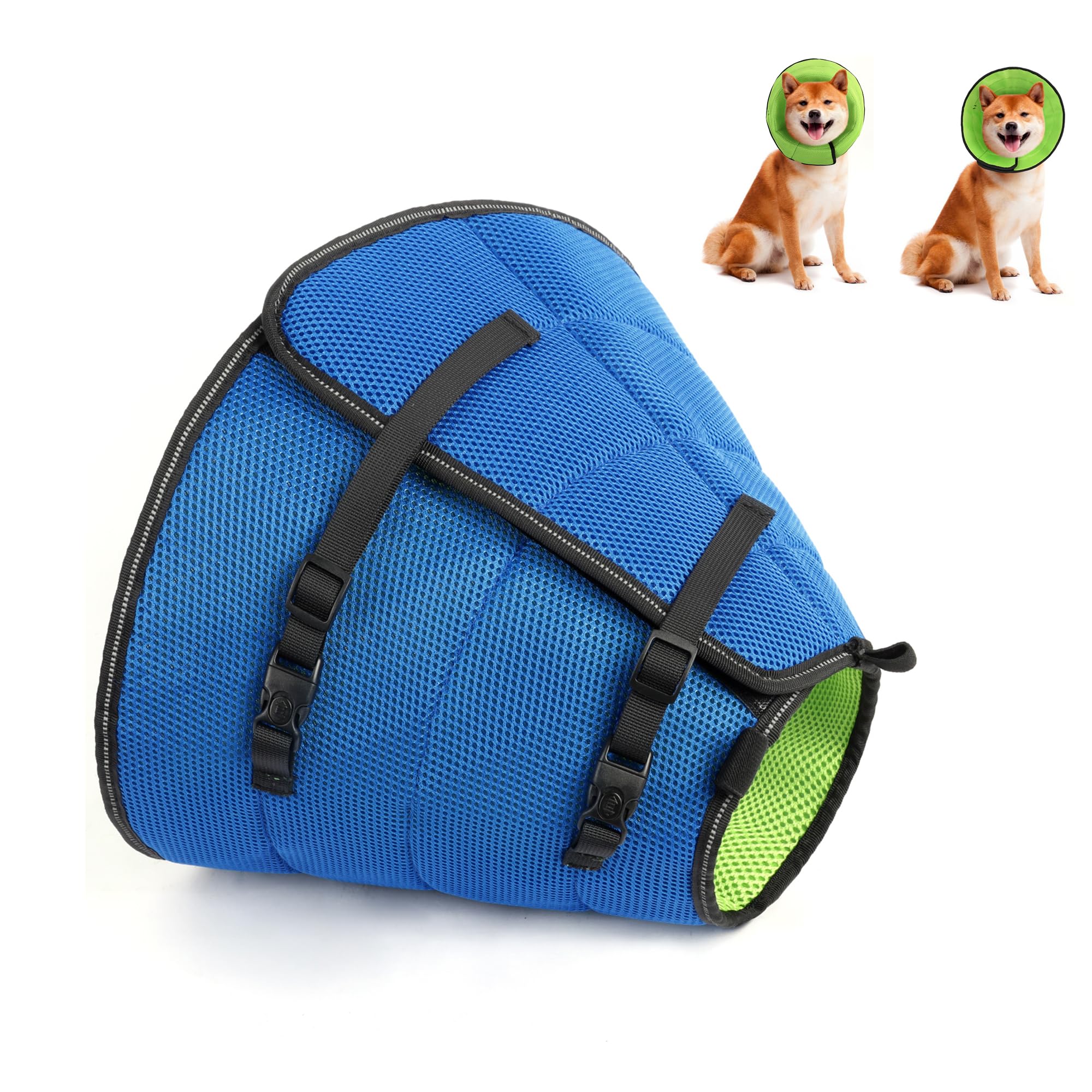 Dog Cone Soft Pet Recovery Collar, Pet Cone Pet Recovery Collar, Adjustable Dog Cone Collar After Surgery for Medium Large Dogs (XL)