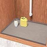 URMONA Waterproof Silicone Under Sink Mat 28'' x
