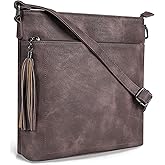 SYTRAH Crossbody Purses for Women, Premium Vagan Leather Crossbody Bag, Adjustable Strap Lightweight Shoulder Bag with Tassel