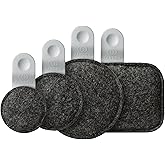Drops® By Tandem Drums - Weighted Felt Pod Dampener Effects, Instantly Improves Drum Tone, No Adhesives, Replaces Gels And Ot