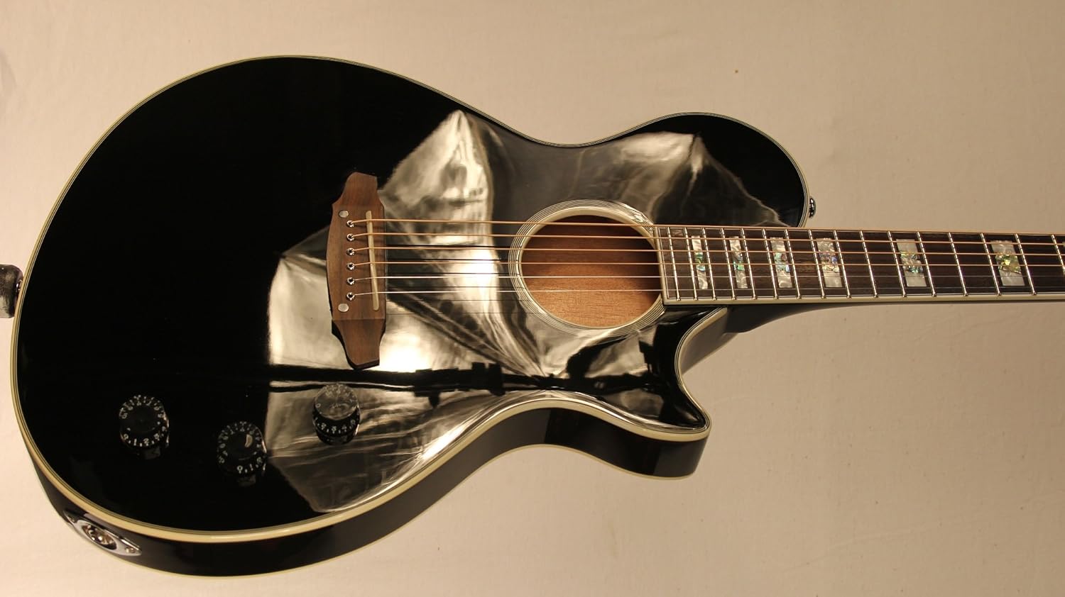 ESP XTONE Series PA1 AcousticElectric Guitar Black Amazon.ca