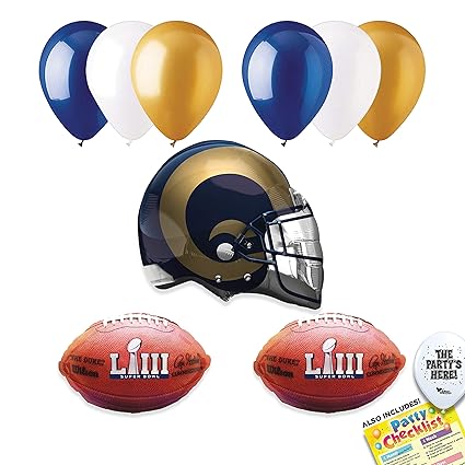 Amazoncom Los Angeles Rams Super Bowl 53 Football Nfl