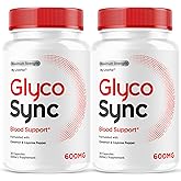 (2 Pack) Glyco Sync Capsules - Official Glyco Sync Advanced Supplement Pills, All Natural GlycoSync Balance Support for Health & Wellness, Glyco Synk Premium Formula Review, 60 Capsules for 2 Months