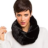 Fur Collar Scarf for Women Faux Fur Scarves Neck Shrug for Fall Winter Coat Dress