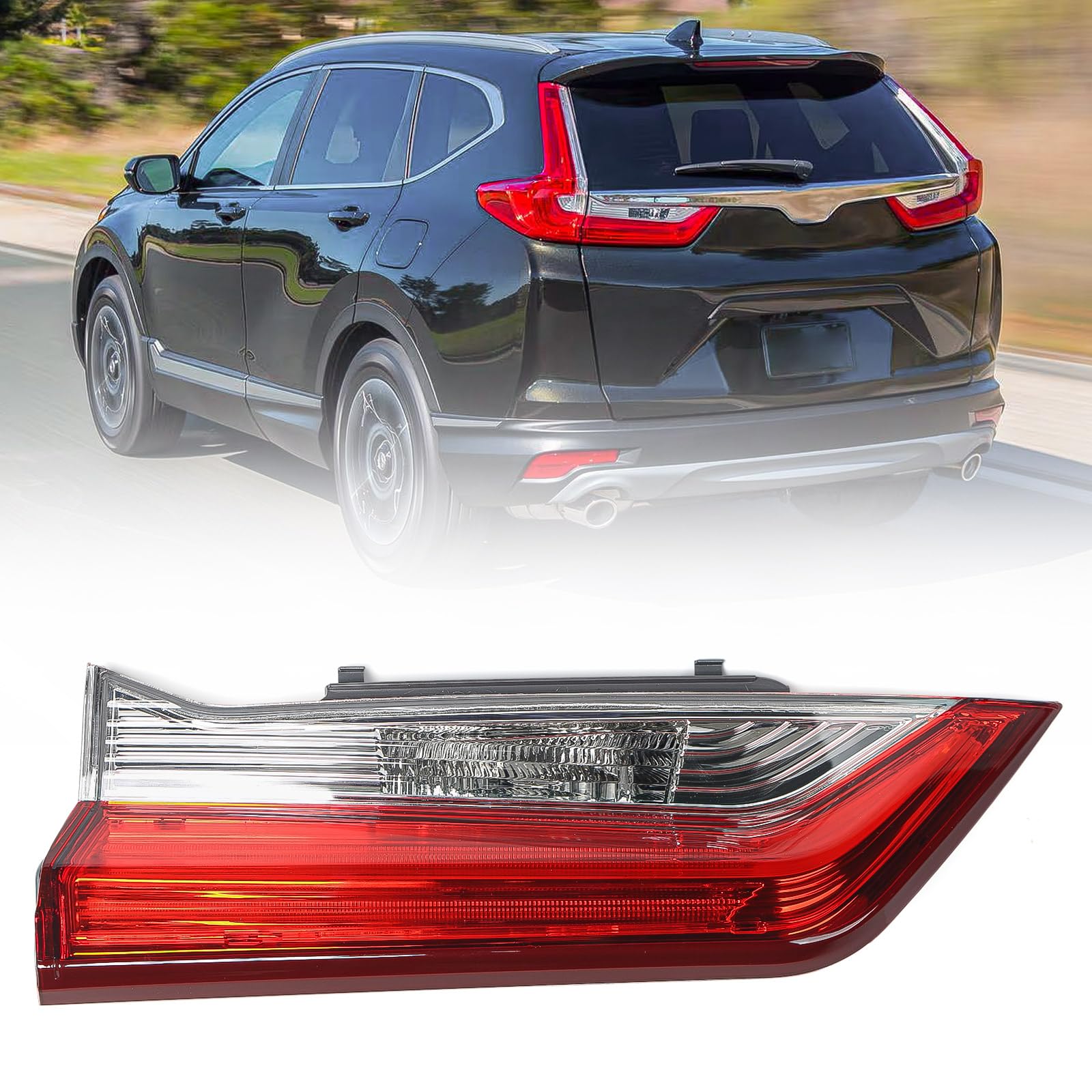 Photo 1 of Huray Inner Tail Light for Honda CRV 2017 2018 2019 OE Tail Lamp Replacement (Driver Side (Left))