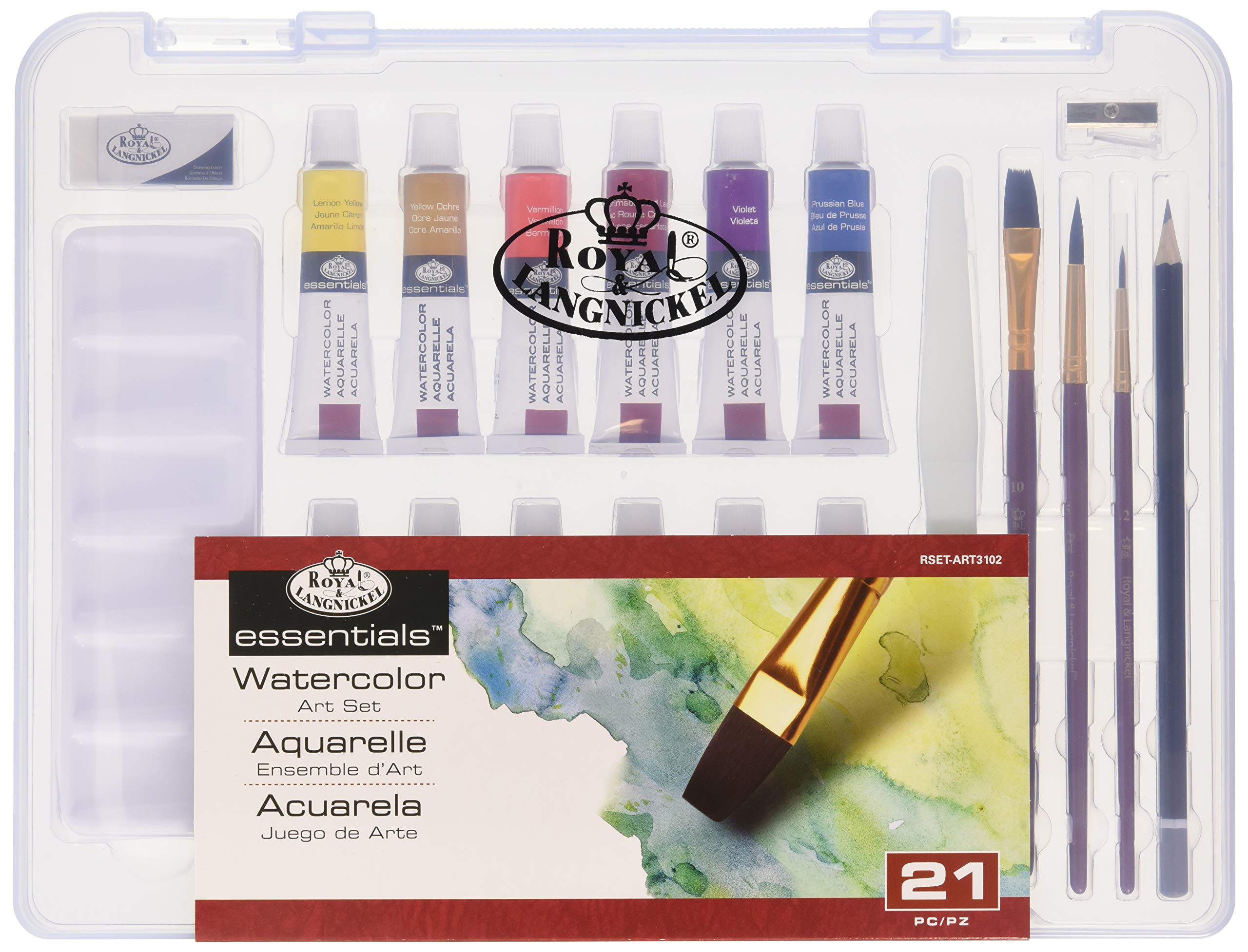 Royal & Langnickel Essentials(Tm) Clear View Art Set, Watercolor Painting- Buy Online In Senegal At Desertcart - 5929153.