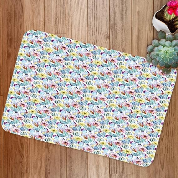 Yaoni Badezimmerteppich rutschfeste Badematte für Dusche Weicher