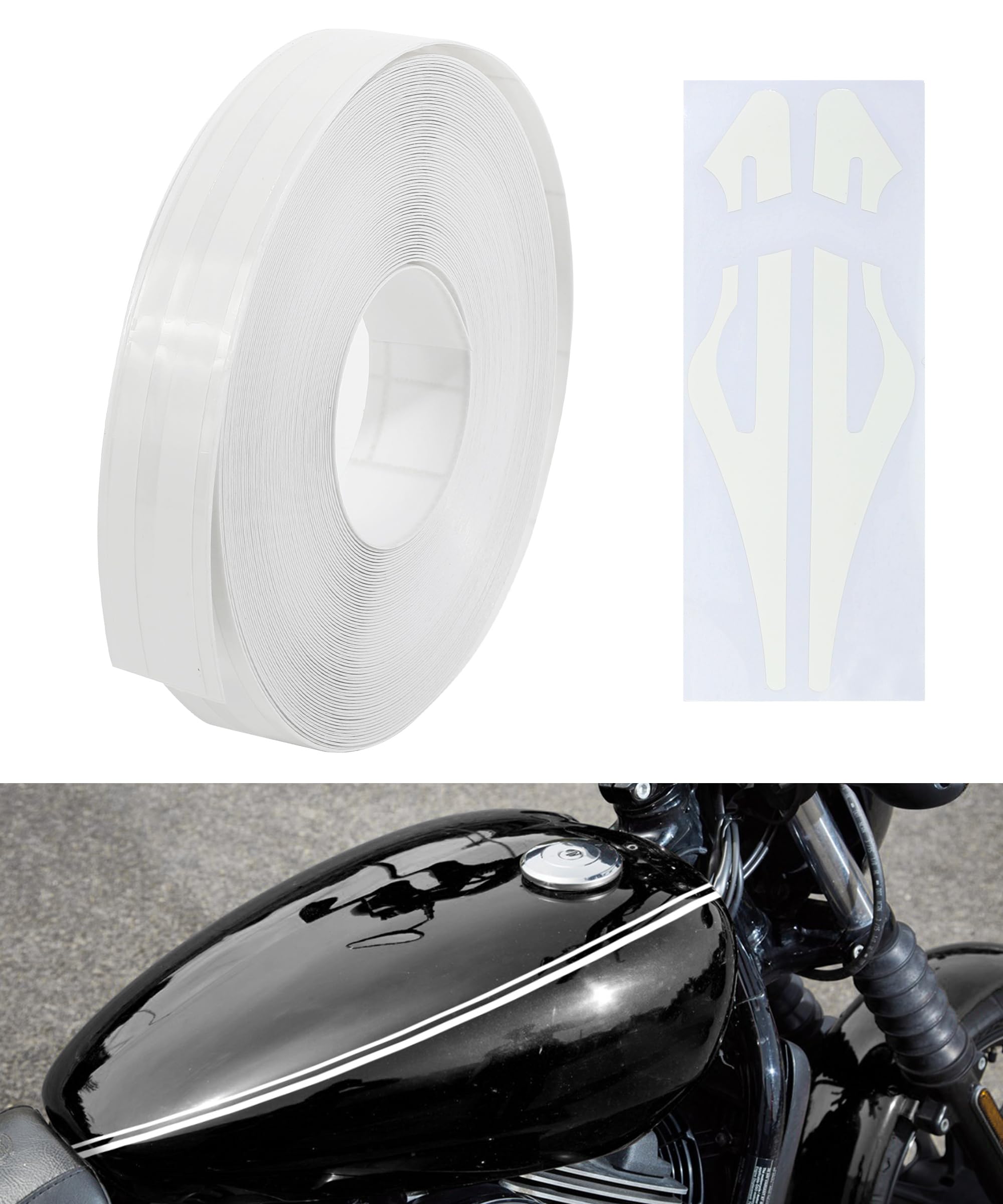 RACOONA 32Ft Pin Striping Tape,Car Pinstriping