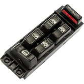 Dorman 901-090 Front Driver Side Power Window Switch- Front Driver Side, 6 Button Compatible with Select Cadillac / Chevrolet / GMC Models