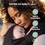 Boba Bliss Pre-Wrapped Baby Wrap Carrier Newborn Sling Black view 3