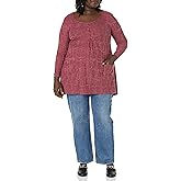 Avenue Women's Plus Size Tunic Erina Check