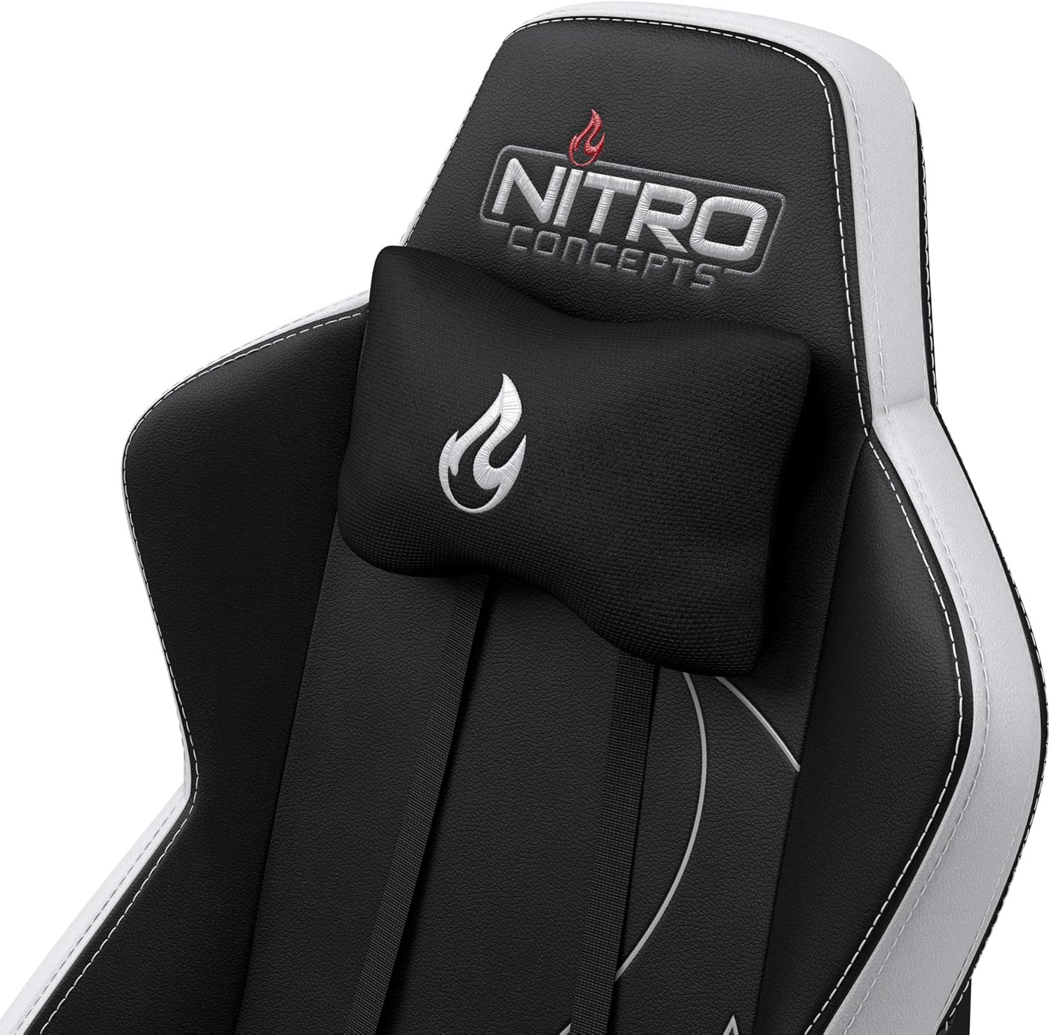 Amazon Com Nitro Concepts S300 Ex Gaming Chair Radiant White Office Chair Ergonomic Pu Leather Up To 300 Lbs Users 90 To 135 Reclinable Adjustable Height Armrests Furniture Decor