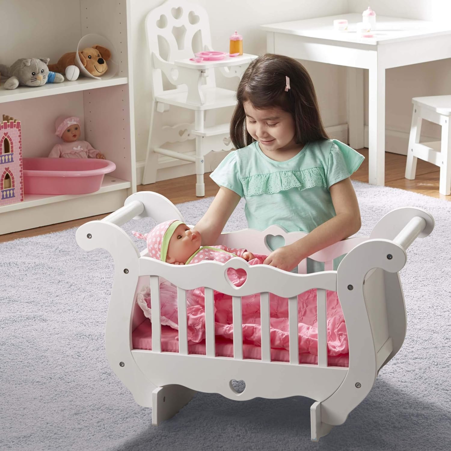 melissa and doug baby crib