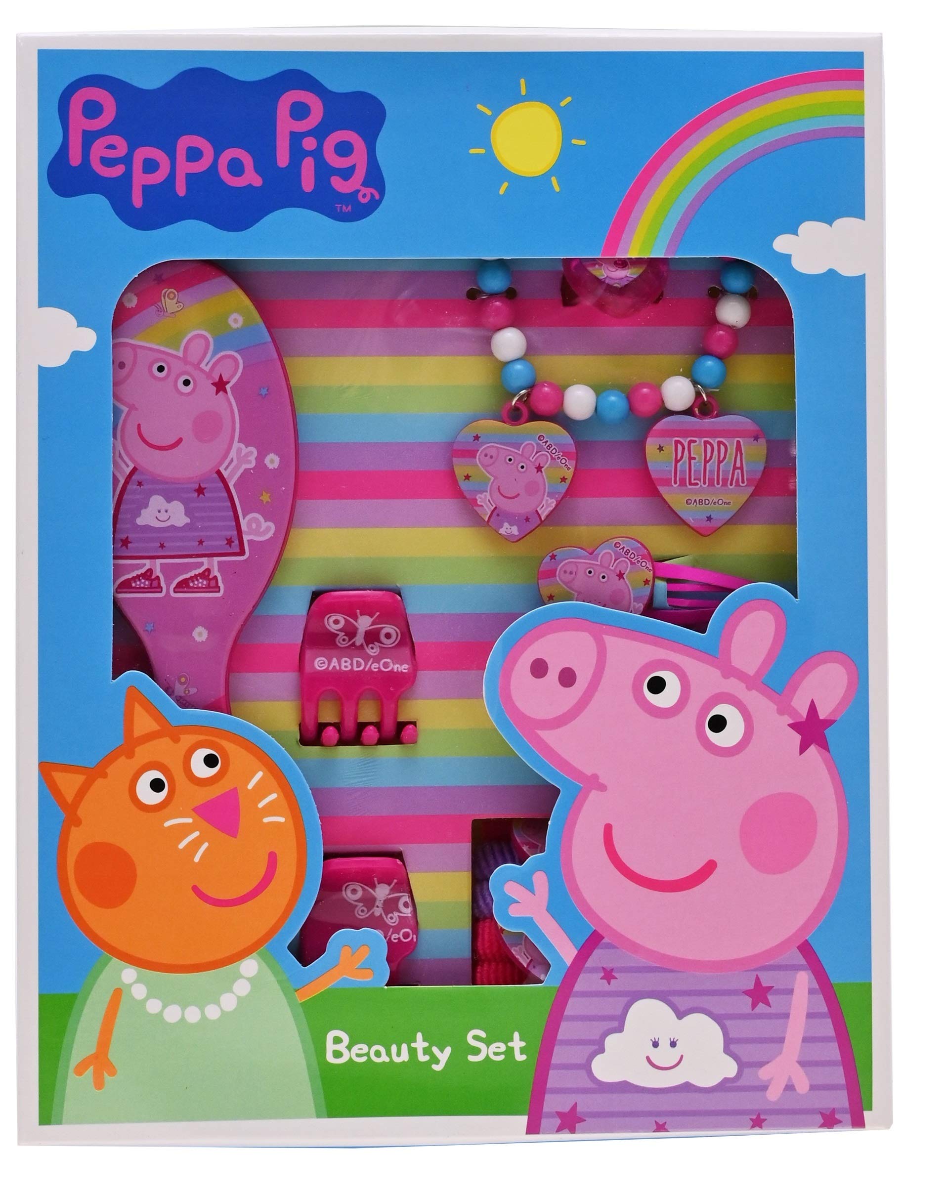 TDL Peppa Pig 11 Piece Hair and Beauty Set Hair Accessories Set