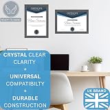 Clay Roberts A4 Dark Grey Photo Frame – Modern Wall Frame UK view 6