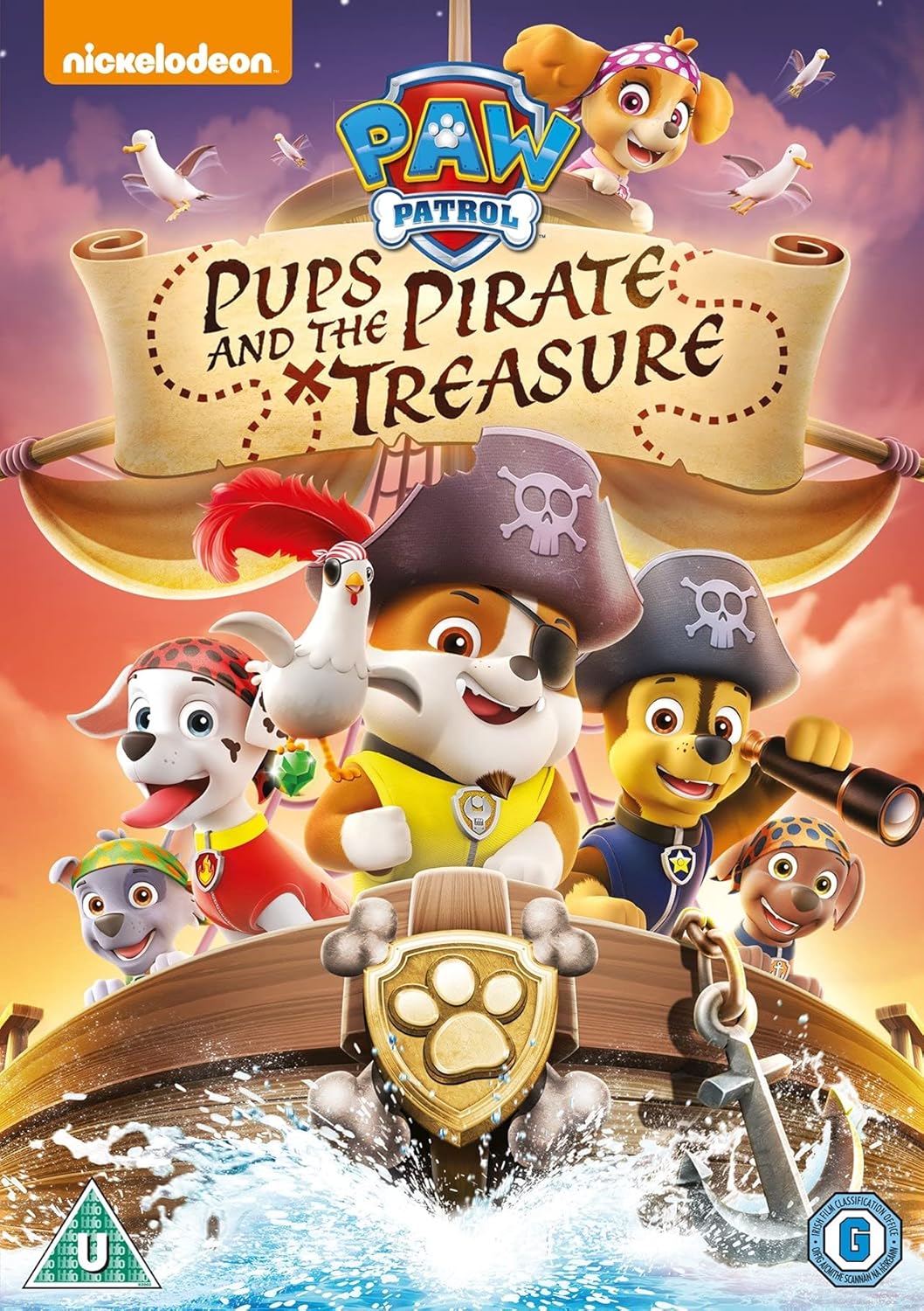 Pups And The Pirate Treasure [DVD 
