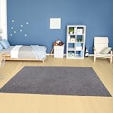 THE RUGS Low Pile Area Rug Grey 120x170 cm Non-Shedding Modern Home view 2