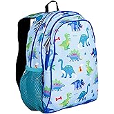 Wildkin 15-inch Kids Backpack – Durable, Padded, Adjustable for School & Travel - Dinosaur Land