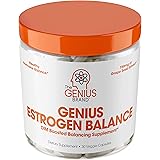 Genius Estrogen Balance – DIM Supplement w/Grape Seed Extract, Dual Estrogen Blocker for Men & Hormone Balance for Women – Ar