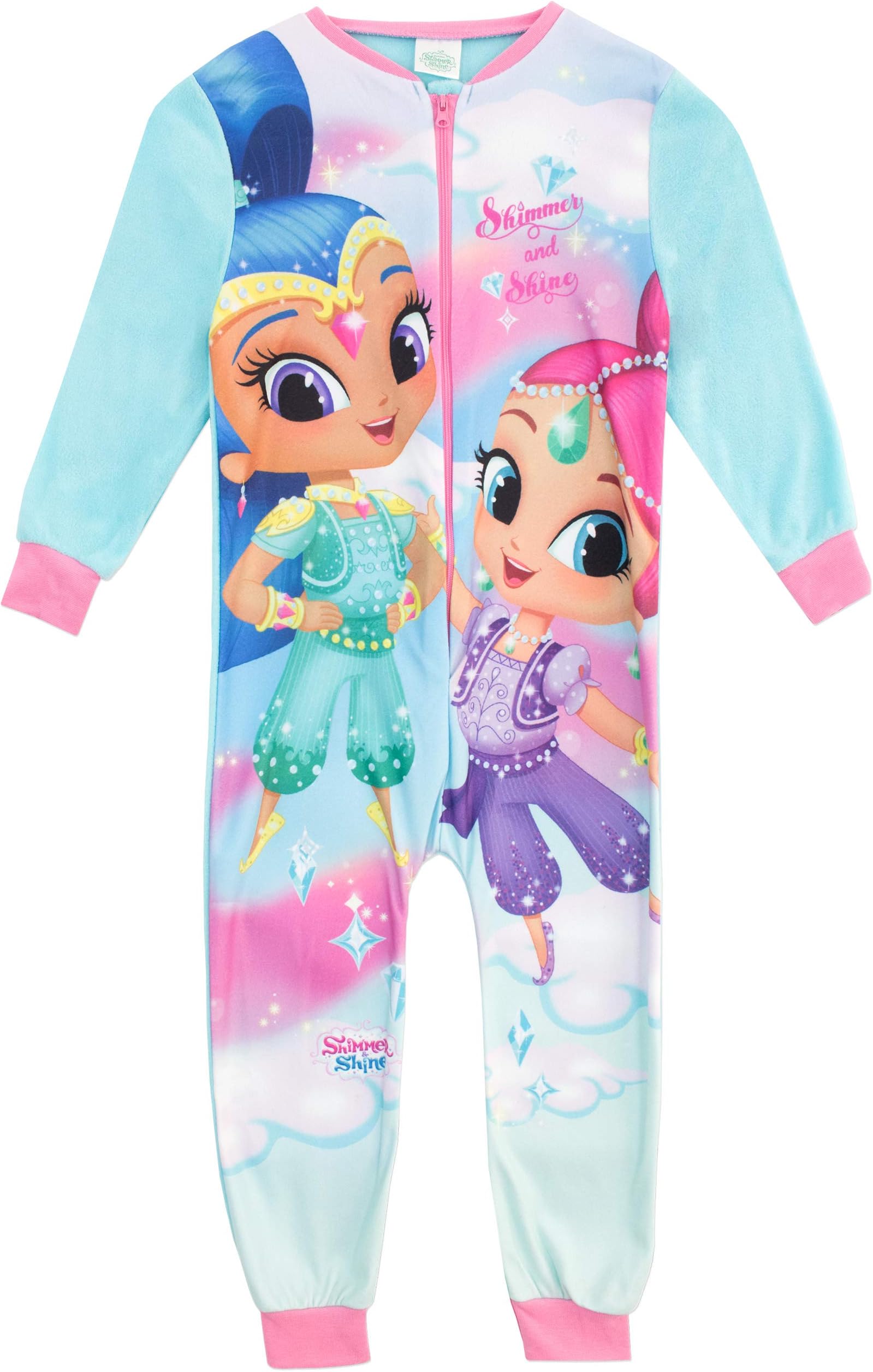 Shimmer & Shine Girls Genies Onesie Multicoloured Age 5 to 6 Years